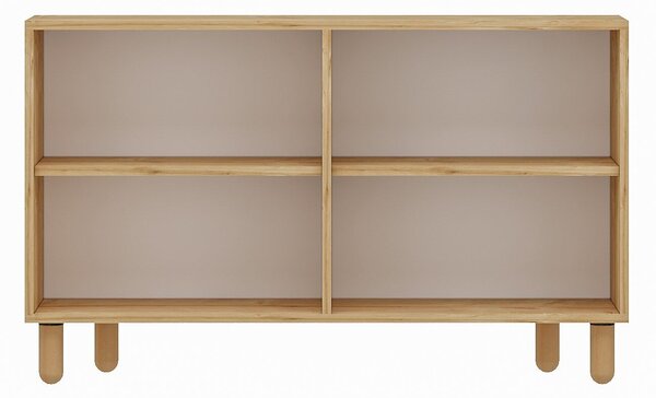 Hanah Home Console Saphire Oak Roger - Saphire Oak