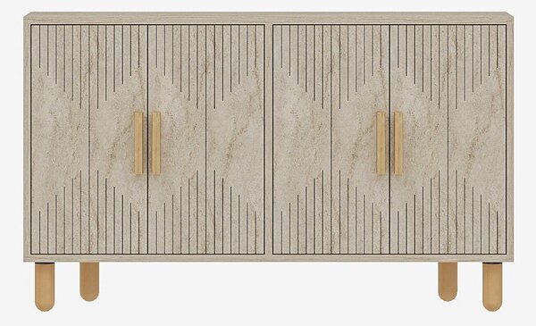 Hanah Home Console Travertine Roger - Traverten