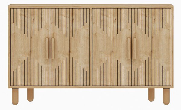 Hanah Home Console Saphire Oak Roger - Saphire Oak