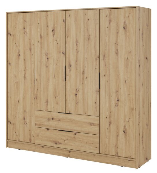 Négyajtós szekrény 206 cm COSIMA - artisan tölgyfa