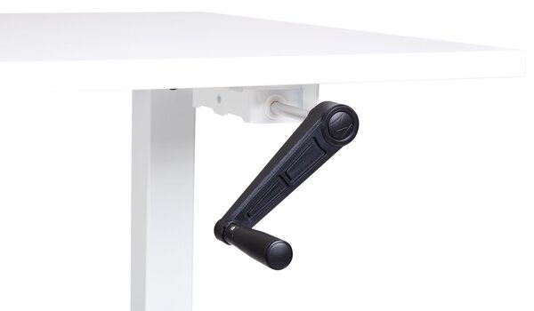 Manuálisan állítható asztal DESTINES 120 cm 72 cm Fehér