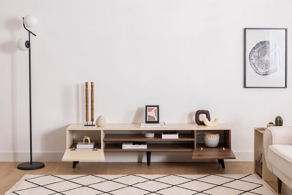 Hanah Home Clark TV állvány, dió bézs