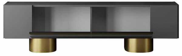 Hanah Home TV állvány Antracit Arany Bohem - Antracit, Arany