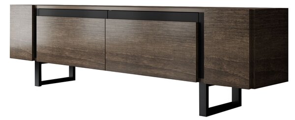 Hanah Home Yildiz TV állvány diófa, fekete