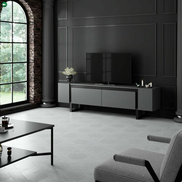 Hanah Home Yildiz TV állvány - Antracit, Fekete