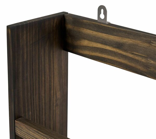 Hanah Home Wall Shelf Black Cm-067-A
