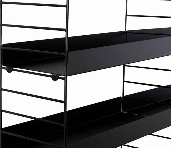 Hanah Home Wall Shelf Black Cm-068