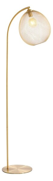 Aranyszínű állólámpa (magasság 160 cm) Moroc – Light & Living