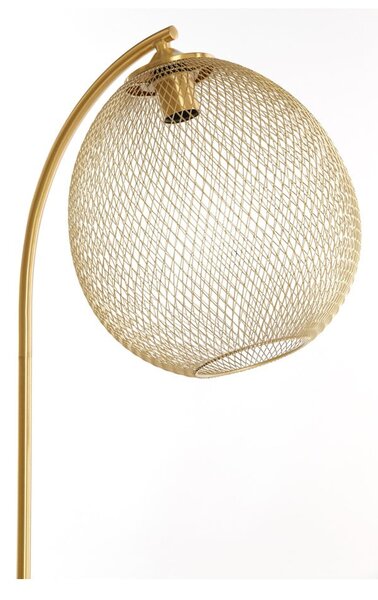 Aranyszínű állólámpa (magasság 160 cm) Moroc – Light & Living