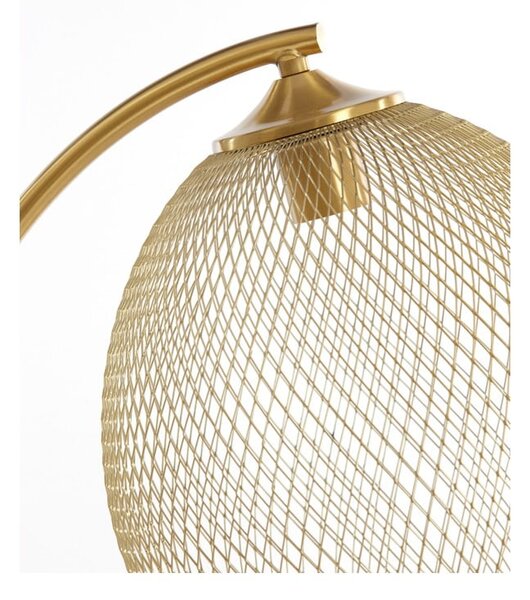 Aranyszínű állólámpa (magasság 160 cm) Moroc – Light & Living