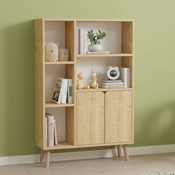 Hanah Home Sapphire Oak Lumo könyvespolc - Sapphire Oak