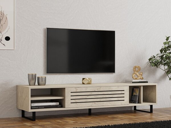 Hanah Home TV állvány Travertin Safir - Travertin