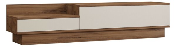 Hanah Home TV Stand Atlantic Pine White Barko
