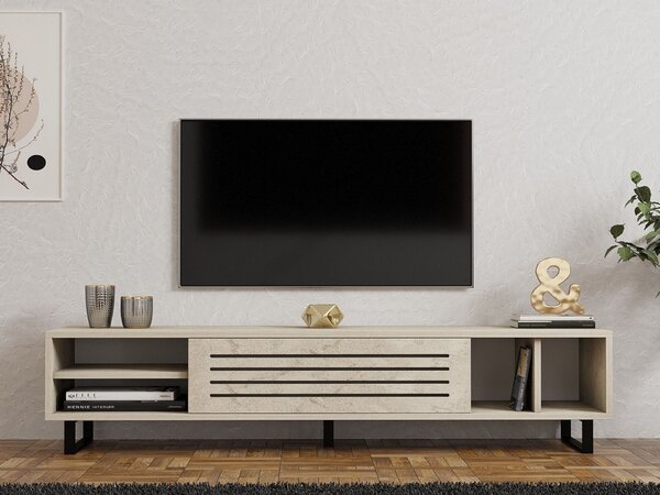 Hanah Home TV állvány Travertin Safir - Travertin