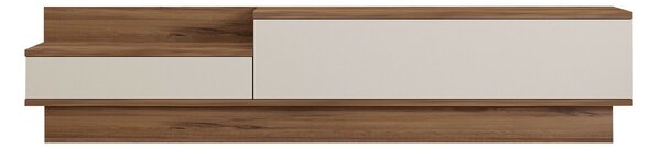 Hanah Home TV Stand Atlantic Pine White Barko
