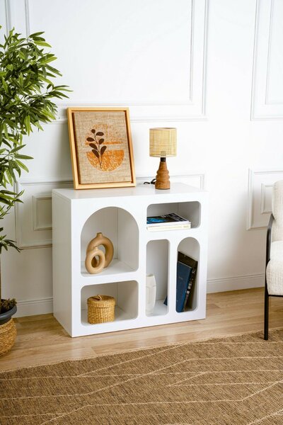 Hanah Home Console White Lessa - White