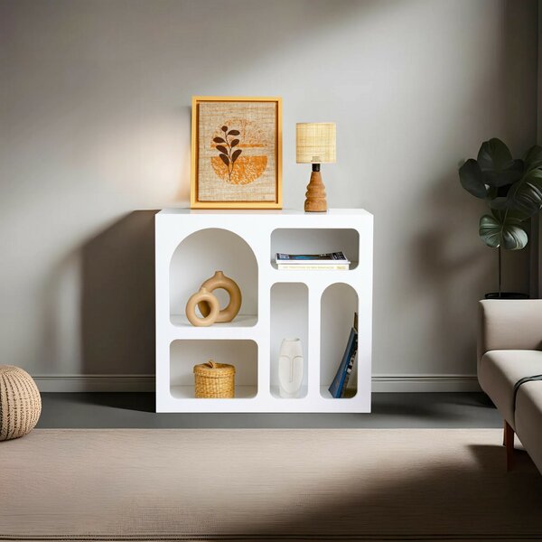 Hanah Home Console White Lessa - White