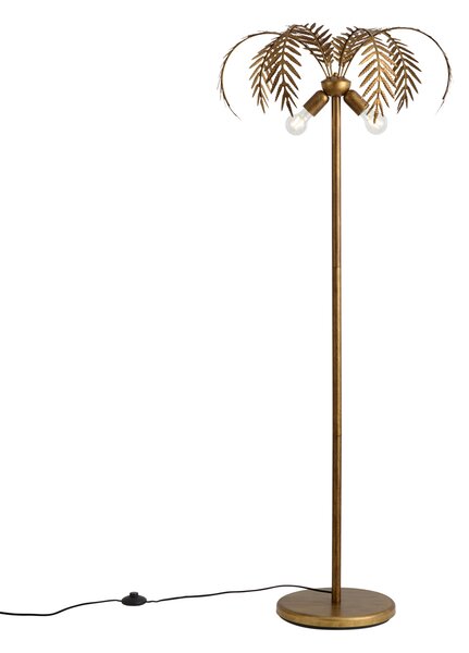 Vintage állólámpa arany 156 cm 2-lámpás - Botanica