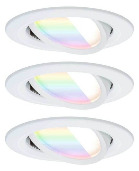 Spotlámpa Paulmann, Nova Coin Smart, dimmable, Fehér, Nappali, Alumínium, Modern