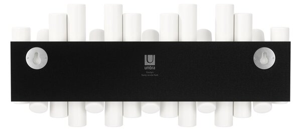 Fehér borovi fenyő fali fogas Picket – Umbra