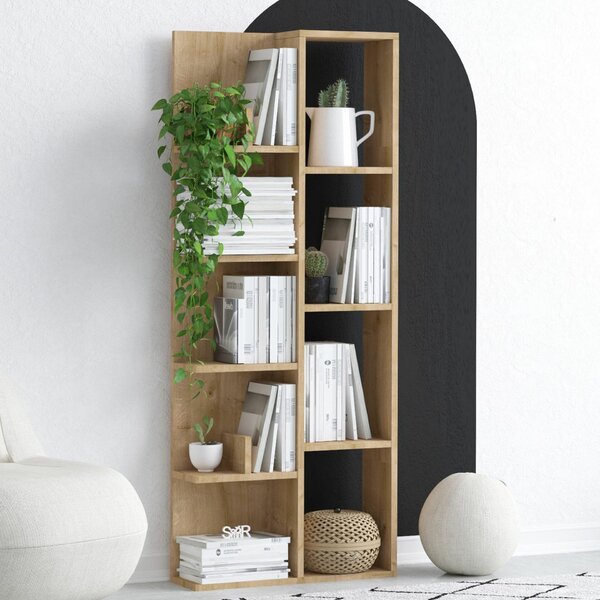 Hanah Home Könyvespolc Tölgy Lily