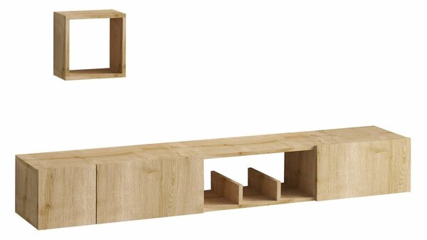 Hanah Home TV Unit Sapphire Oak Avior