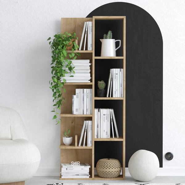 Hanah Home Könyvespolc Tölgy Lily