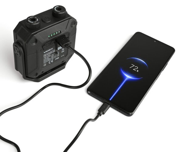 VIDEX VLF-M048 TÖBBFUNKCIÓS LED KÜLTÉRI LÁMPA 1500lm, 5000K | FAVI.hu