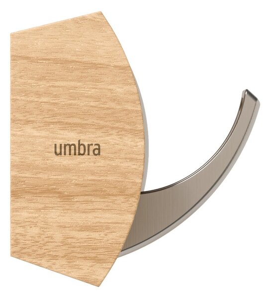 Natúr színű nyárfa fali fogas Flip – Umbra