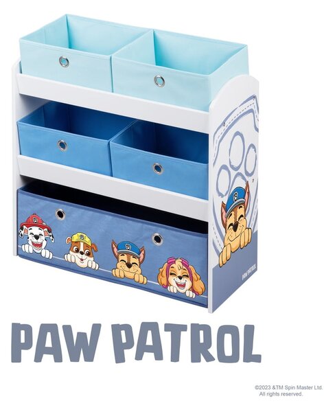 Játéktároló doboz 63.5x29.5x67 cm Paw Patrol – Roba