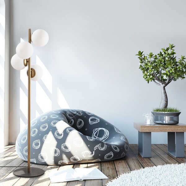 Opviq Floor Lamp Gold Faze - NT - 115