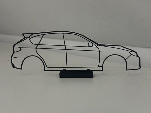 Subaru Impreza faldekoráció