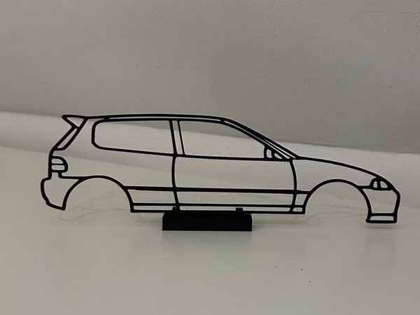 Honda Civic MK5 faldekoráció