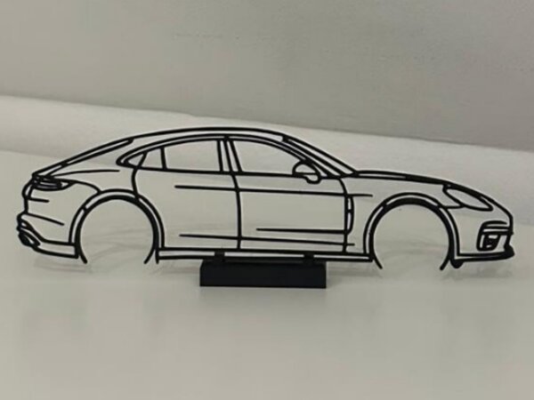 Porsche Panamera faldekoráció
