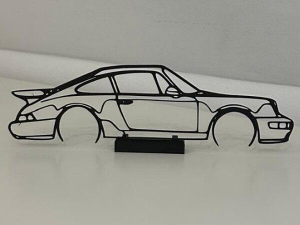 Porsche 911 Turbo 964 faldekoráció