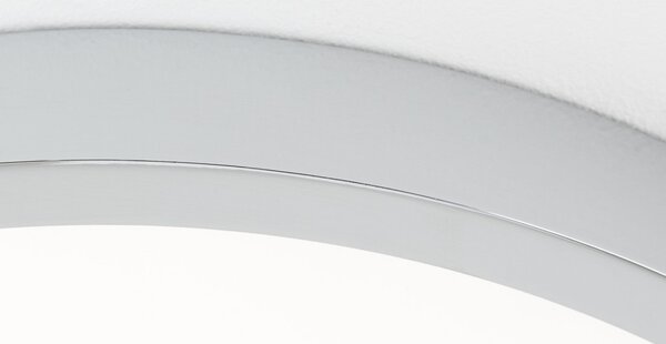 DISC LED mennyezeti lámpa, 28 cm, króm