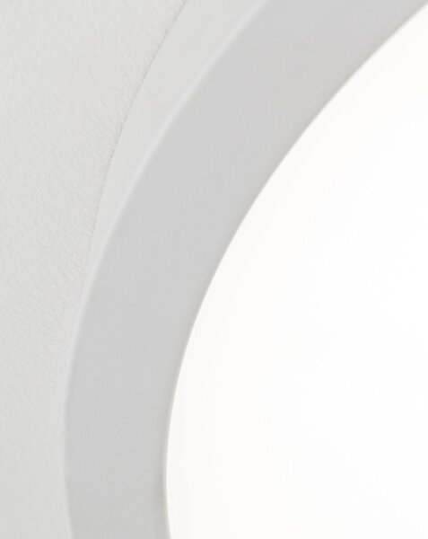 DISC LED mennyezeti lámpa, kerek, Ø 40 cm, fehér