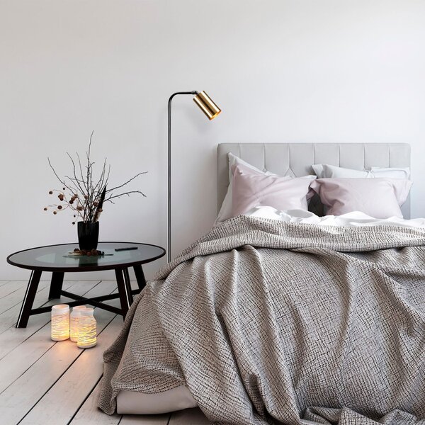 Opviq Floor Lamp Black Vintage Emek - 4081