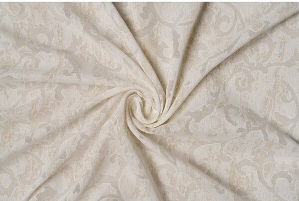 Bézs átlátszó függöny 140x260 cm Baroque – Mendola Fabrics