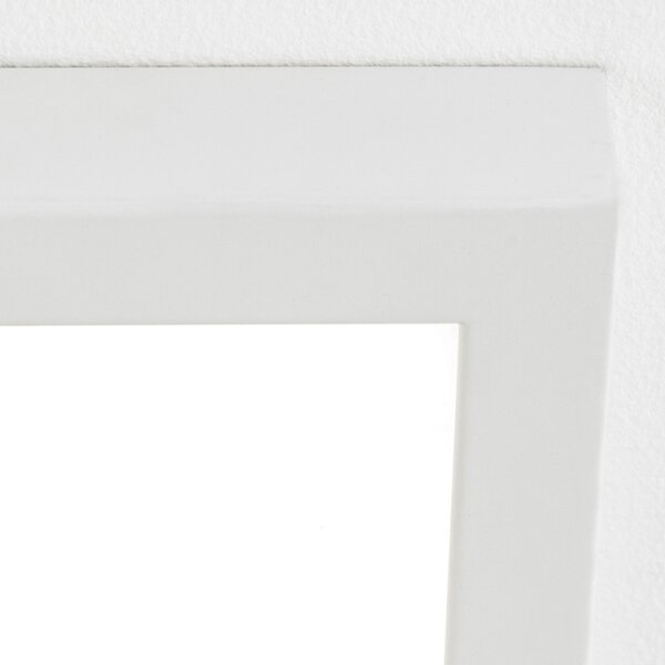 DISC LED mennyezeti lámpa, négyzetes, 39×39 cm, fehér