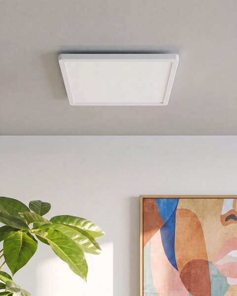 LED mennyezeti lámpa TIVORA Távirányítóval Dimmer funkcióval Fehér