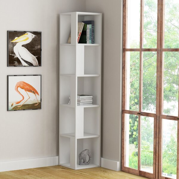 Hanah Home White Piano könyvespolc - fehér