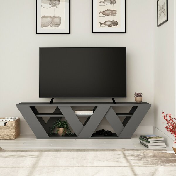 Hanah Home TV állvány Antracit Ralla - Antracit