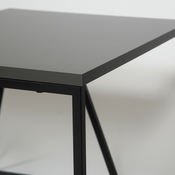 Hanah Home dohányzóasztal szett, antracit - Anthracite