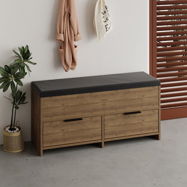 Hanah Home Shoe Cabinet Hitit Cove Shoe Bench - Hitit