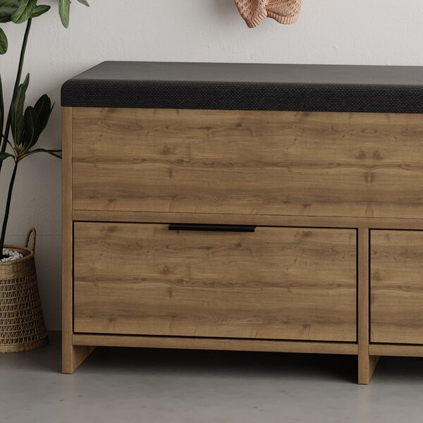 Hanah Home Shoe Cabinet Hitit Cove Shoe Bench - Hitit