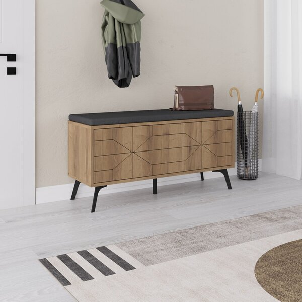 Hanah Home Shoe Cabinet Hitit Dune Bench - Hitit