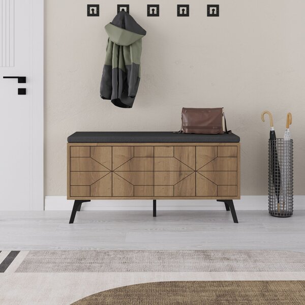 Hanah Home Shoe Cabinet Hitit Dune Bench - Hitit