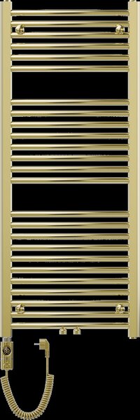 Mexen Ares, elektromos fűtőelem 1200x500 mm + fűtőrúd 600 W, arany fényes, W102-1200-500-2600-50