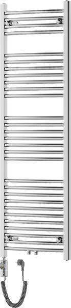Mexen Ares, elektromos fűtőelem 1500x500 mm + fűtőrúd 600 W, króm, W102-1500-500-2600-01